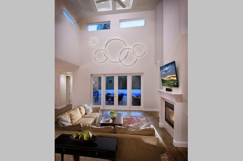 Architectural House Design - Interior - Family Room 2 for Contemporary House Plan #938-92 - 4 bed, 4 bath