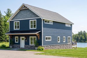 Home Plan - Exterior - Front Elevation for Contemporary House Plan #1064-467 - 5 bed, 3.5 bath