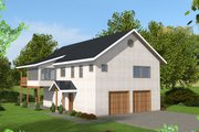 Southern Style House Plan - 3 Beds 2.5 Baths 2065 Sq/Ft Plan #117-917 