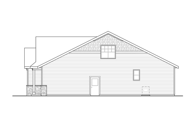Dream House Plan - Exterior - Other Elevation 1 for Traditional House Plan #124-1162 - 3 bed, 3 bath