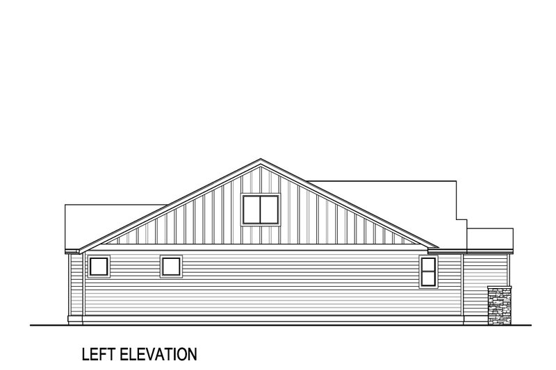 House Plan Design - Exterior - Other Elevation for Farmhouse House Plan #569-51 - 4 bed, 3.5 bath