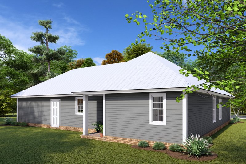 Home Plan - Exterior - Other Elevation 1 for Cottage House Plan #513-2044 - 3 bed, 2 bath