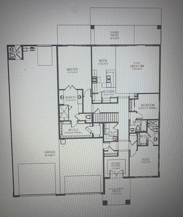 Contemporary Floor Plan - Main Floor Plan #53-744