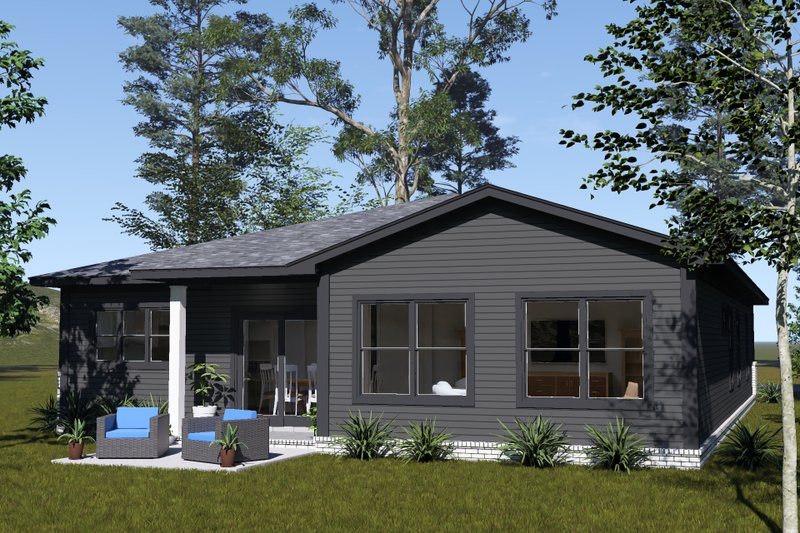 Architectural House Design - Exterior - Other Elevation 1 for Modern House Plan #513-2454 - 3 bed, 2.5 bath