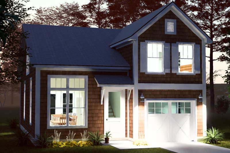 Dream House Plan - Exterior - Other Elevation 4 for Cottage House Plan #513-2479 - 3 bed, 3 bath