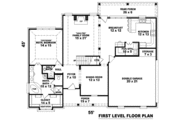 Traditional Style House Plan - 3 Beds 2.5 Baths 2306 Sq/Ft Plan #81-758 