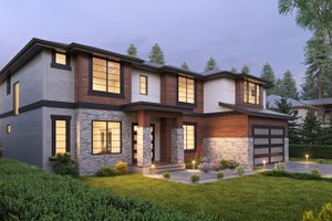 Exterior - Other Elevation for Contemporary House Plan #1066-165 - 5 bed, 4.5 bath