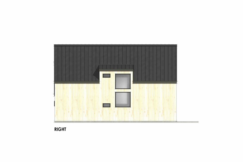 Architectural House Design - Exterior - Other Elevation 1 for Modern House Plan #1096-197 - 3 bed, 2 bath