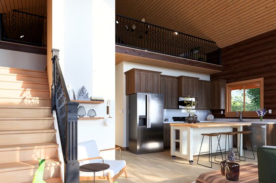 Interior - Other for Log House Plan #1060-413 - 1 bed, 2 bath