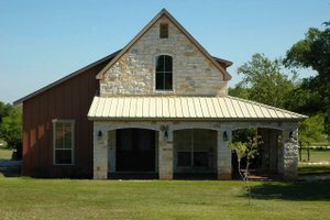 Country Exterior - Front Elevation Plan #472-10