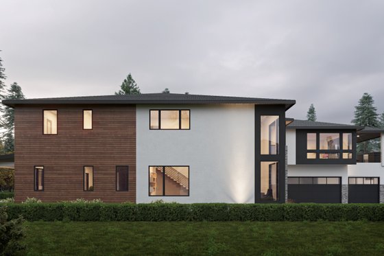 Exterior - Other Elevation 1 for Modern House Plan #1066-266 - 7 bed, 6.5 bath
