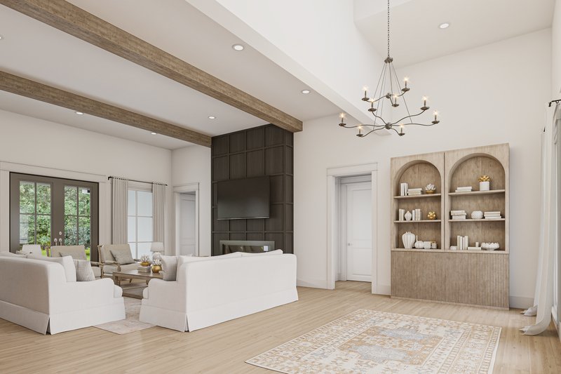 Architectural House Design - Interior - Dining Room for Farmhouse House Plan #430-415 - 4 bed, 3.5 bath