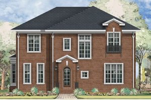 Traditional Exterior - Front Elevation Plan #424-292