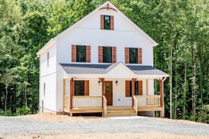 Craftsman Exterior - Front Elevation Plan #1116-37