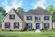 Traditional Style House Plan - 4 Beds 3.5 Baths 3653 Sq/Ft Plan #424-373 
