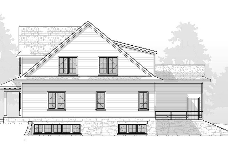 Dream House Plan - Exterior - Other Elevation for Traditional House Plan #901-153 - 4 bed, 3.5 bath