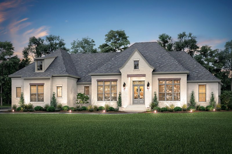 Architectural House Design - Farmhouse Exterior - Front Elevation Plan #430-202