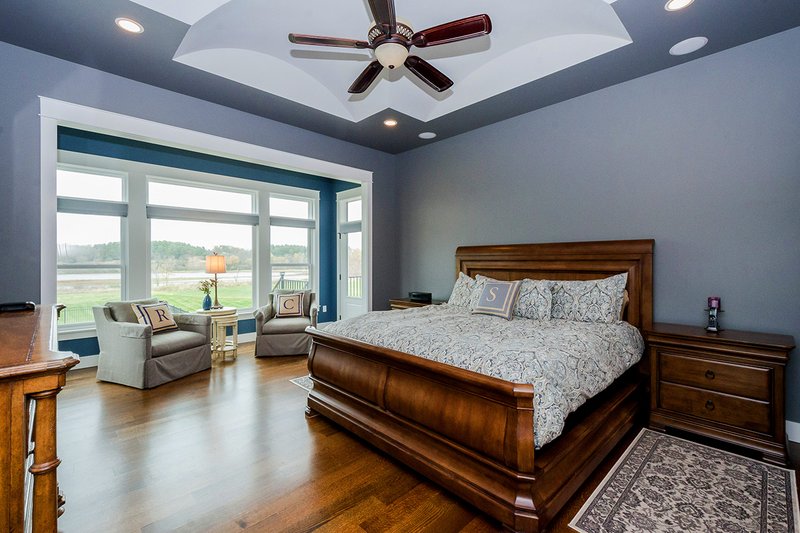 Dream House Plan - Interior - Master Bedroom for Ranch House Plan #70-1501 - 4 bed, 4 bath