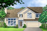 Traditional Style House Plan - 3 Beds 2 Baths 1844 Sq/Ft Plan #67-657 