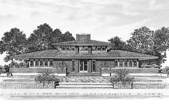 Photo for Prairie House Plan #72-153 - 3 bed, 2.5 bath