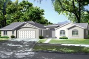Ranch Style House Plan - 5 Beds 3.5 Baths 2702 Sq/Ft Plan #1-657 