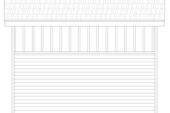 Exterior - Rear Elevation for Contemporary House Plan #932-529, 0 bath