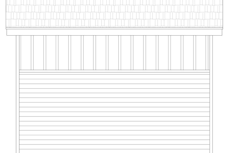 Dream House Plan - Exterior - Rear Elevation for Contemporary House Plan #932-529, 0 bath