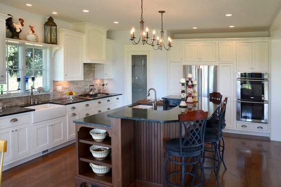 Interior - Kitchen 1 for Ranch House Plan #70-1499 - 2 bed, 2 bath