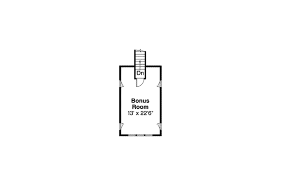 Floor Plan - Other Floor for Ranch House Plan #124-371 - 4 bed, 3 bath