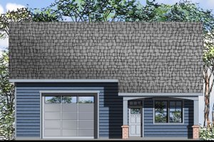 Craftsman Exterior - Front Elevation Plan #124-1072