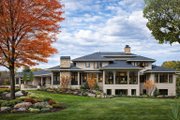 Contemporary Style House Plan - 4 Beds 3.5 Baths 4983 Sq/Ft Plan #928-287 Exterior 