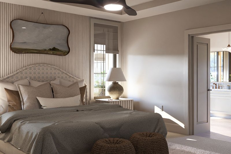 House Design - Interior - Bedroom 1 for Farmhouse House Plan #455-359 - 4 bed, 3.5 bath