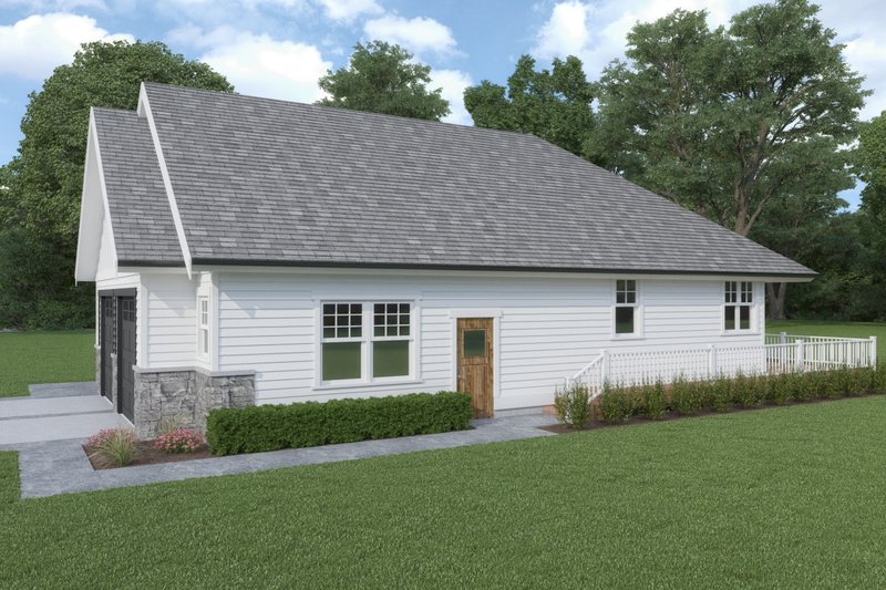 Home Plan - Exterior - Other Elevation 1 for Craftsman House Plan #1070-109 - 3 bed, 2 bath