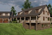 Farmhouse Style House Plan - 5 Beds 3 Baths 2761 Sq/Ft Plan #923-329 