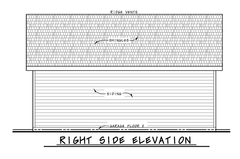 Dream House Plan - Exterior - Other Elevation 1 for Traditional House Plan #20-2450, 0 bath