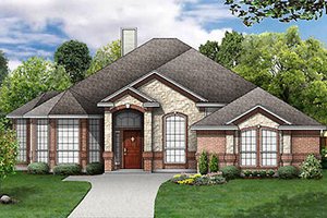 Traditional Exterior - Front Elevation Plan #84-248
