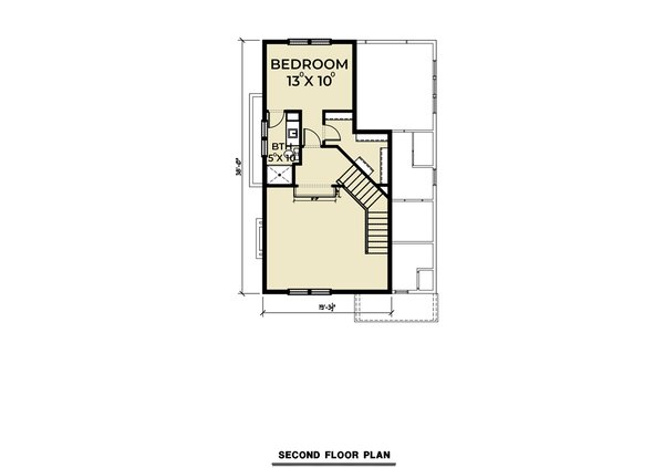 Home Plan - Contemporary Floor Plan - Upper Floor Plan #1070-146