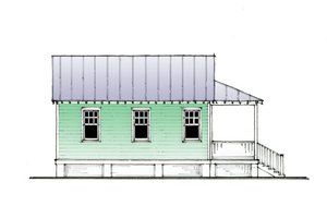 Exterior - Other Elevation 1 for Cottage House Plan #514-2 - 1 bed, 1 bath