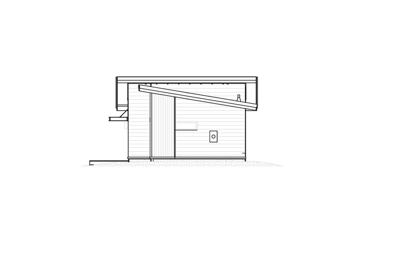 Architectural House Design - Exterior - Other Elevation 1 for Modern House Plan #895-143 - 1 bed, 1 bath