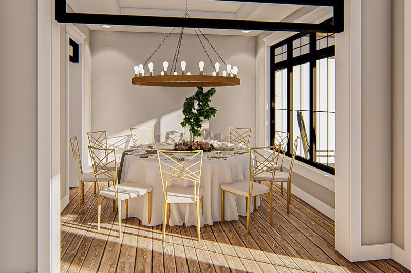 Dream House Plan - Interior - Dining Room for Modern House Plan #455-300 - 4 bed, 2.5 bath
