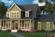 Bungalow Style House Plan - 4 Beds 2.5 Baths 2761 Sq/Ft Plan #419-294 