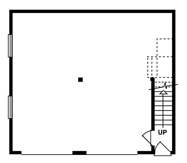 Country Floor Plan - Main Floor Plan #47-513