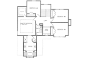 Tudor Style House Plan - 4 Beds 2.5 Baths 1818 Sq/Ft Plan #6-205 