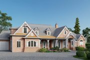 Craftsman Style House Plan - 4 Beds 3.5 Baths 4860 Sq/Ft Plan #54-539 