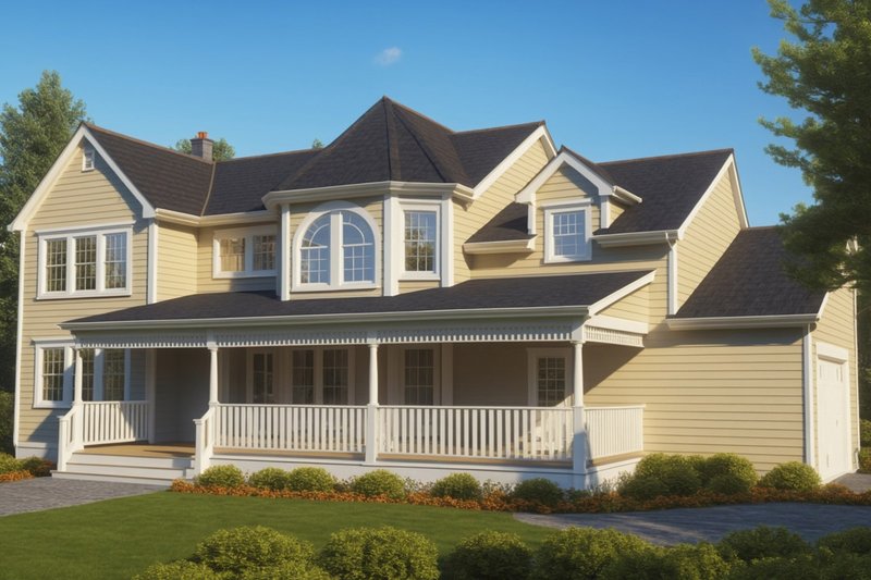 Home Plan - Victorian Exterior - Front Elevation Plan #3-251