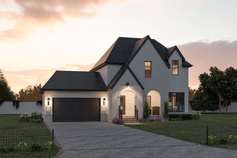 House Plan Design - Exterior - Other Elevation for Cottage House Plan #455-649 - 3 bed, 2.5 bath