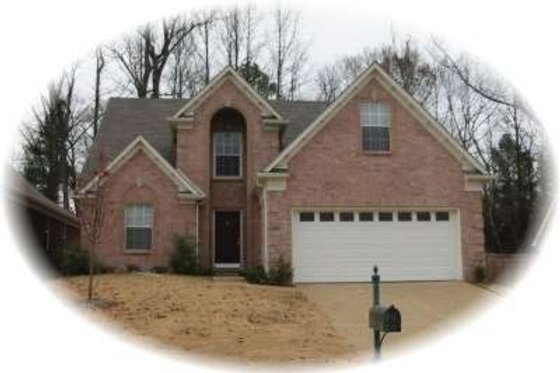 Exterior - Front Elevation for European House Plan #81-1408 - 3 bed, 2.5 bath