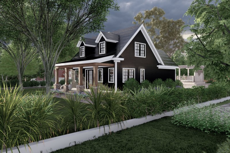 Home Plan - Exterior - Front Elevation 3 for Craftsman House Plan #1094-17 - 3 bed, 2.5 bath
