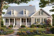 Country Style House Plan - 3 Beds 2.5 Baths 1824 Sq/Ft Plan #137-294 Photo 