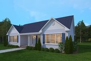 Ranch Style House Plan - 3 Beds 2 Baths 1438 Sq/Ft Plan #1082-6 